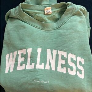 Sporty & Rich Mint Wellness Crewneck